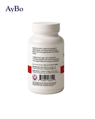 Blood Sugar Supplement for Glucose Control & Metabolism