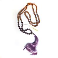 Sandalwood and Purple Lapidolite