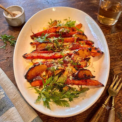 Miso Roasted Carrots