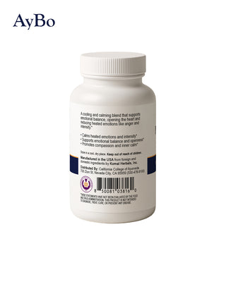 Pitta Mind Supplement for Emotional Balance, Calmness &amp; Mental Clarity