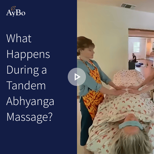 What Happens During a Tandem Abhyanga Massage?